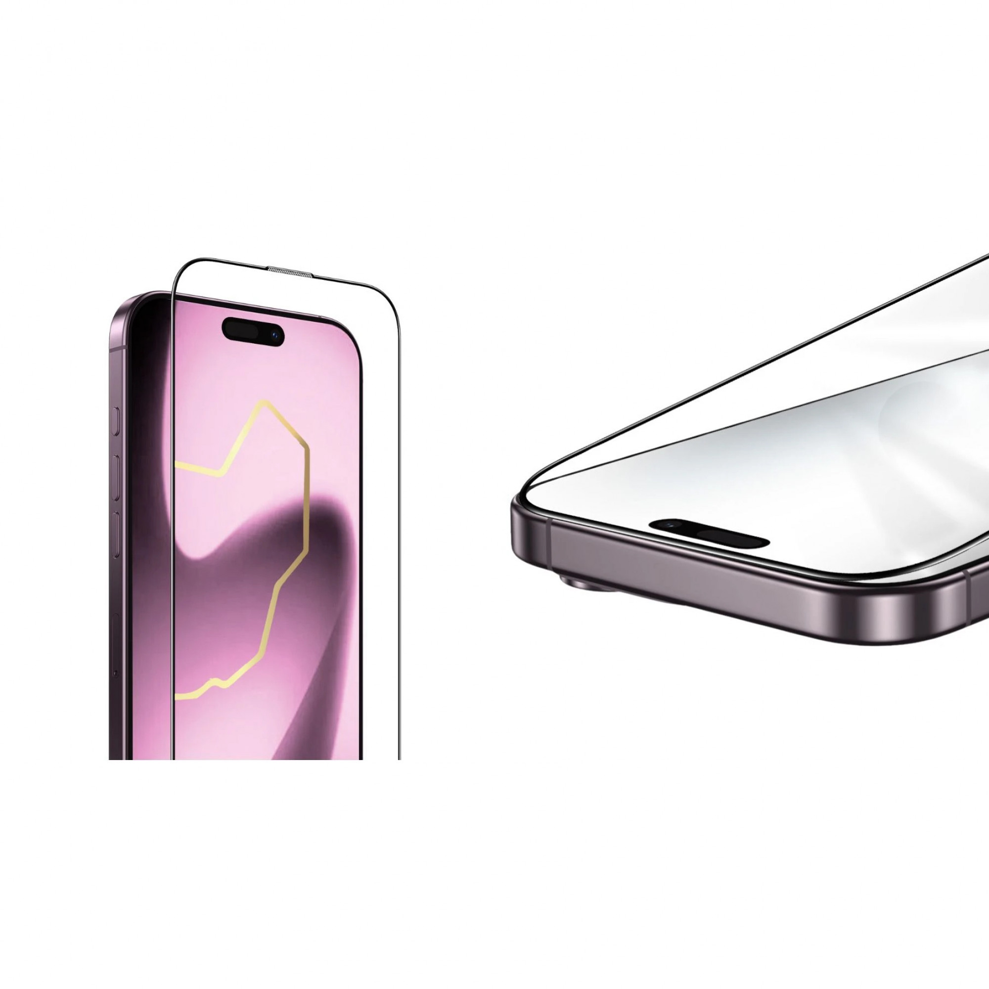 Защитное стекло iLera iPhone 17 Pro Max Black